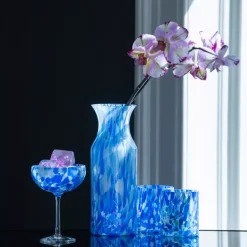 Magnor Swirl Champagneglass Blå 22cl