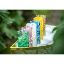 Magnor Swirl Glass/lykt Brun