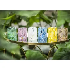 Magnor Swirl Glass/lykt Brun