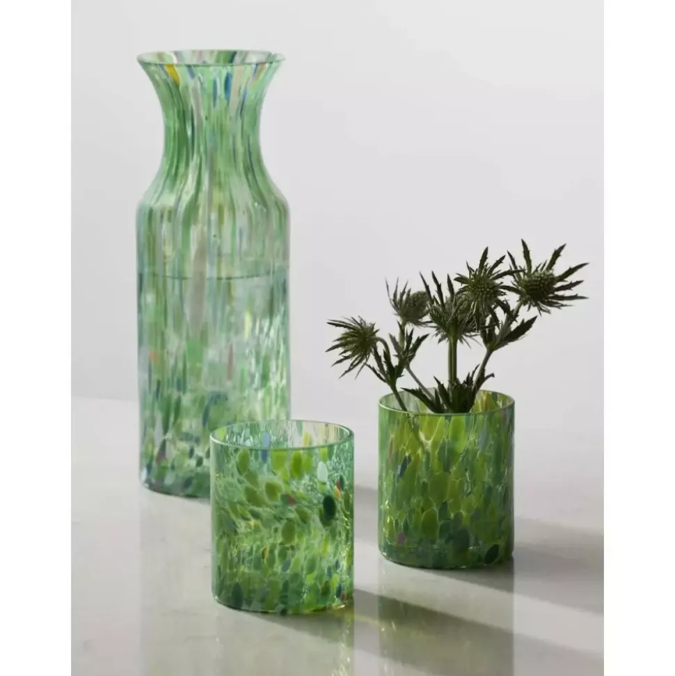 Magnor Swirl Karaffel/vase Grønn
