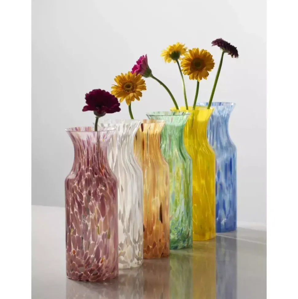 Magnor Swirl Karaffel/vase Gul