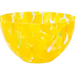Magnor Swirl Liten Skål Gul 6cm