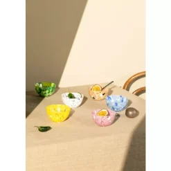 Magnor Swirl Liten Skål Gul 6cm