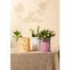 Magnor Swirl Lykt/vase Rosa 19cm