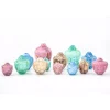 Magnor - Unik skulptur kunstglass grønn multi medium 24 cm