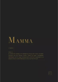 Mamma Poster