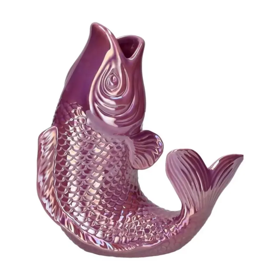 Mamsell Koi Fiskevase S Regnbuefiolett