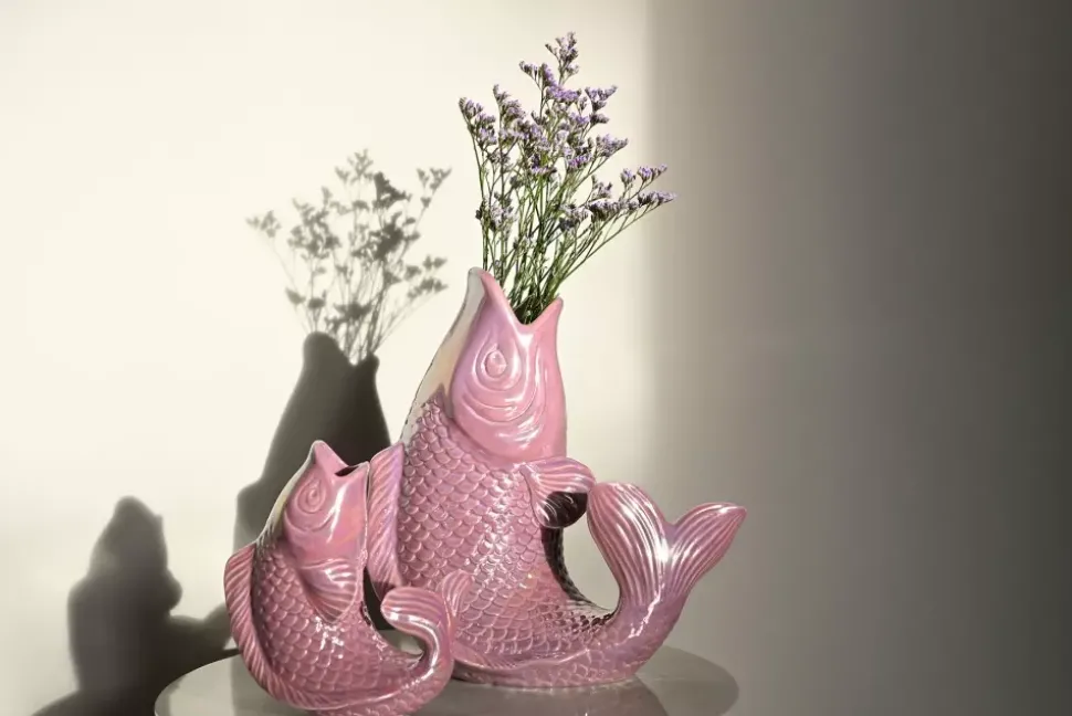 Mamsell Koi Fiskevase XS Regnbuefiolett