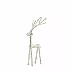 Marlinne deer 21X8,5X43 cm. Silver