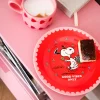 Melamin Asjett Snoopy Rød
