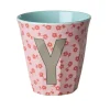 Melamin Bokstavkopp Jente Y