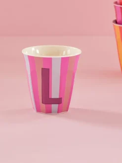 Melamin Bokstavkopp L H9