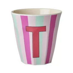 Melamin Bokstavkopp T H9