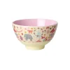 Melaminbolle Med Tivolitrykk - Rosa Liten