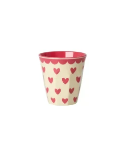 Melamin Espressokopper Favorite Hearts S/6