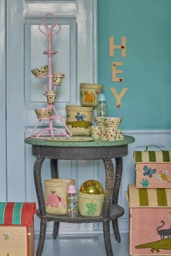 Melaminkopp Barn Sweet Jungle Pink