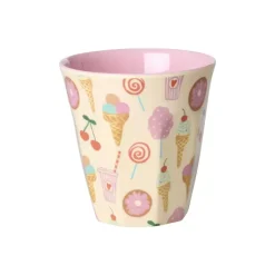Melaminkopper Med Tivolitrykk - Rosa