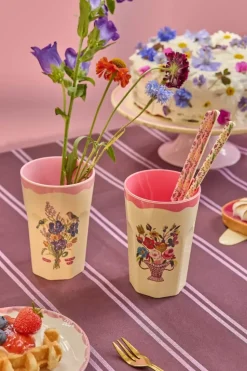 Melaminkopper Nathalie Lété S/2 Rosa