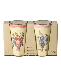 Melaminkopper Nathalie Lété S/2 Rosa
