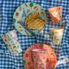 Melaminkopp Med Rødt Kids In Paris Print - Medium - Rosa - 250 Ml