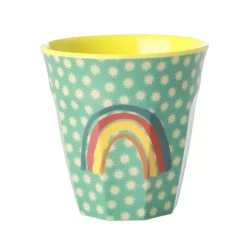 Melaminkopp Rainbow And Stars H9