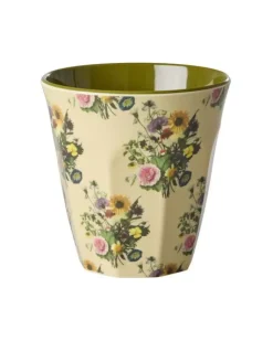 Melaminkopp Retrol Bouquet H9