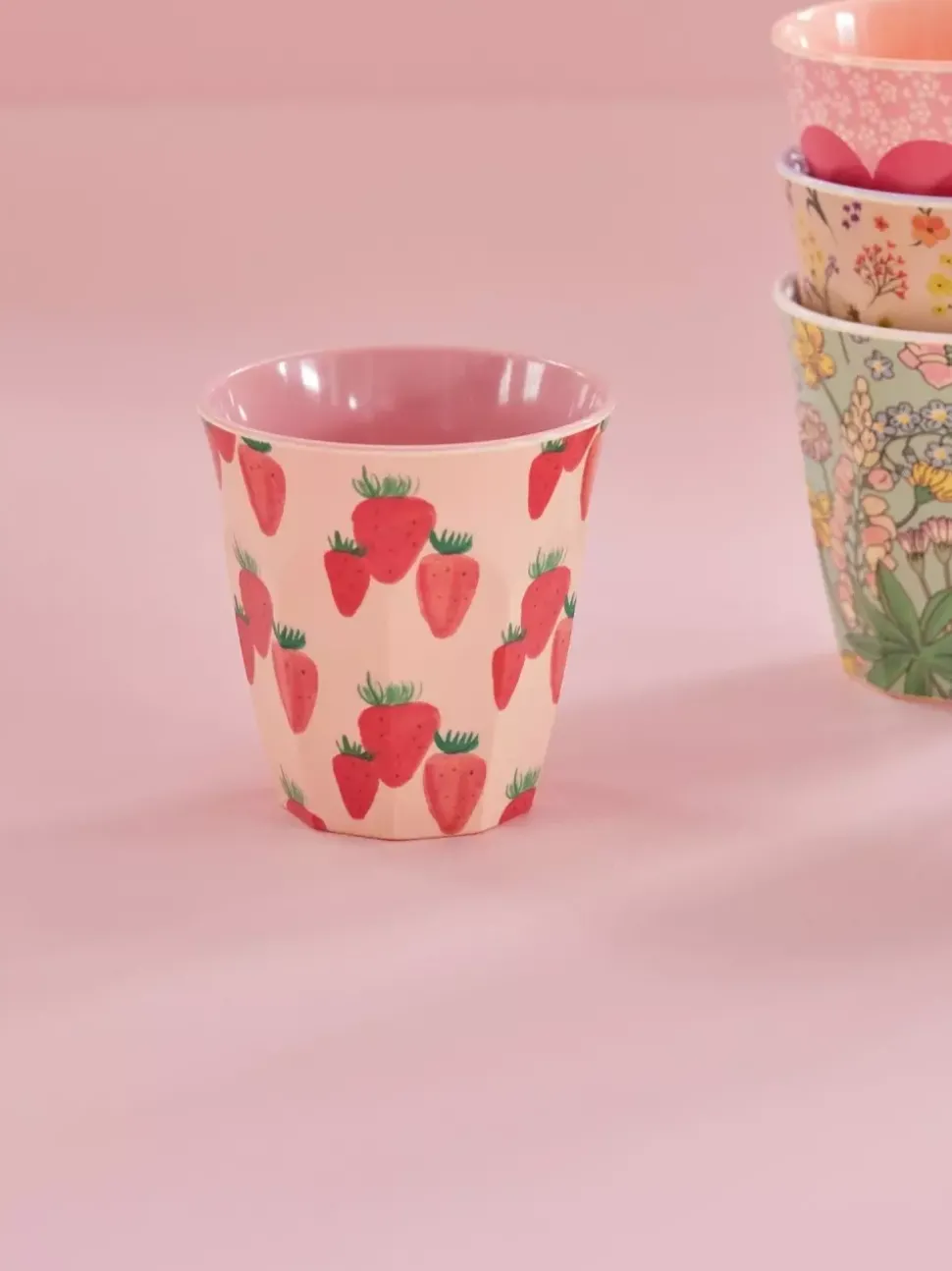 Melaminkopp Strawberry H9
