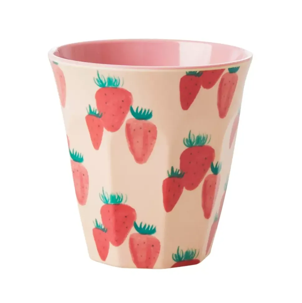 Melaminkopp Strawberry H9