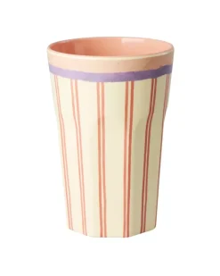 Melaminkopp Stripy Love H13