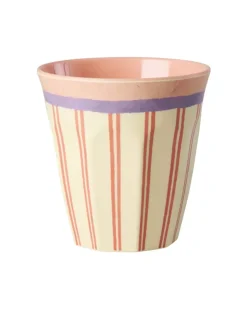 Melaminkopp Stripy Love H9