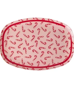 Melamintallerken Candy Cane