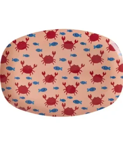 Melamintallerken Crab L30