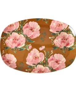 Melamintallerken Floral Fiesta Rose