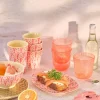 Melamintallerken Pink Lobster