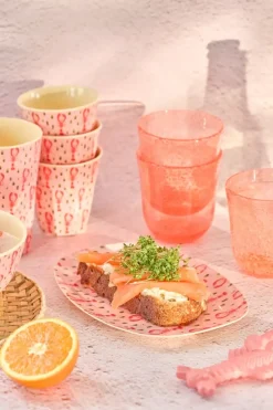 Melamintallerken Pink Lobster