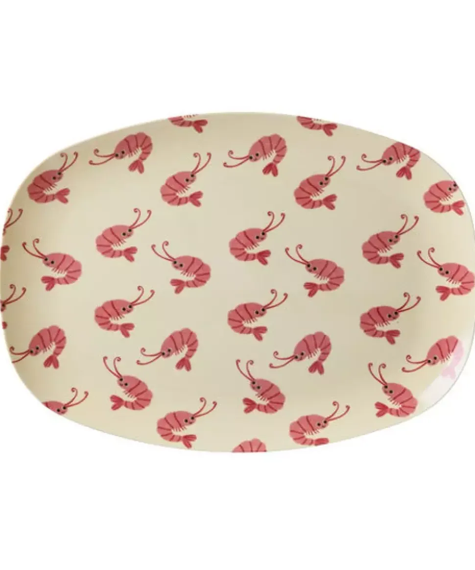 Melamintallerken Shrimp L30