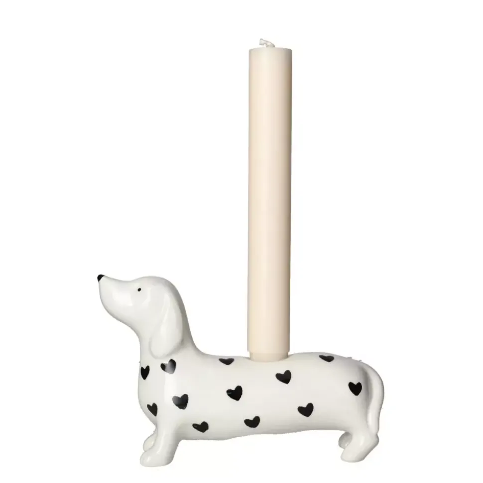 Mignon Lysestake Dachs Hvit