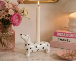 Mignon Lysestake Dachs Hvit