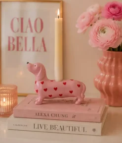 Mignon Lysestake Dachs Rosa