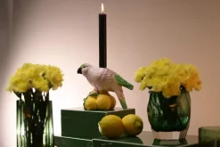 Mignon Papegøyelysestake Rosa