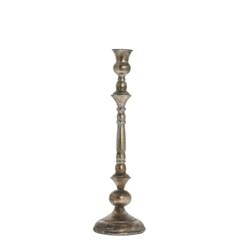 Misella Lysestake Antikk Sølv H42,5