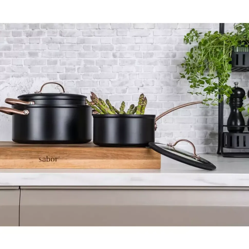 Modern House - Black Copper - Grytesett s/3 - 1,5/ 3/ 4,9 l