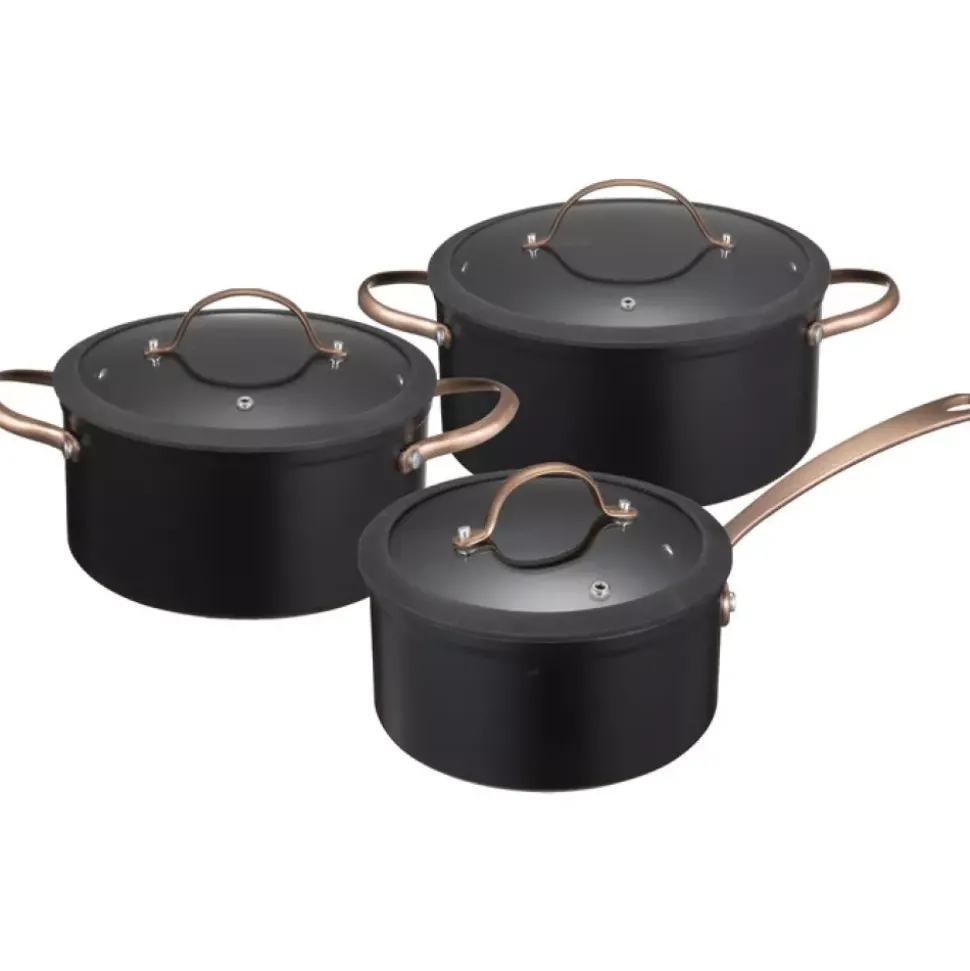 Modern House - Black Copper - Grytesett s/3 - 1,5/ 3/ 4,9 l