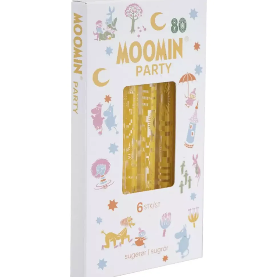 Modern House - Mummi Fest - Sugerør 6-pk Glass