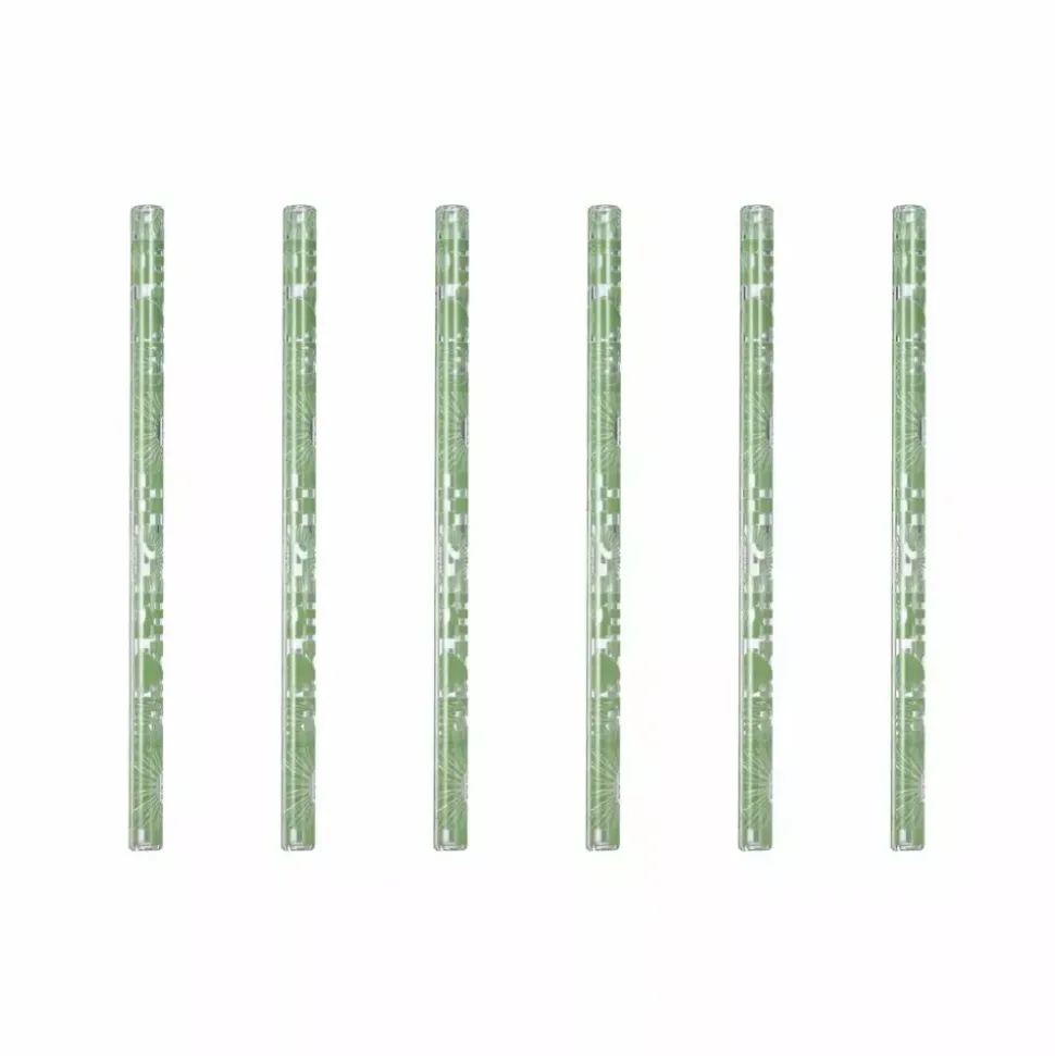 Modern House - Mummi Fest - Sugerør 6-pk Glass