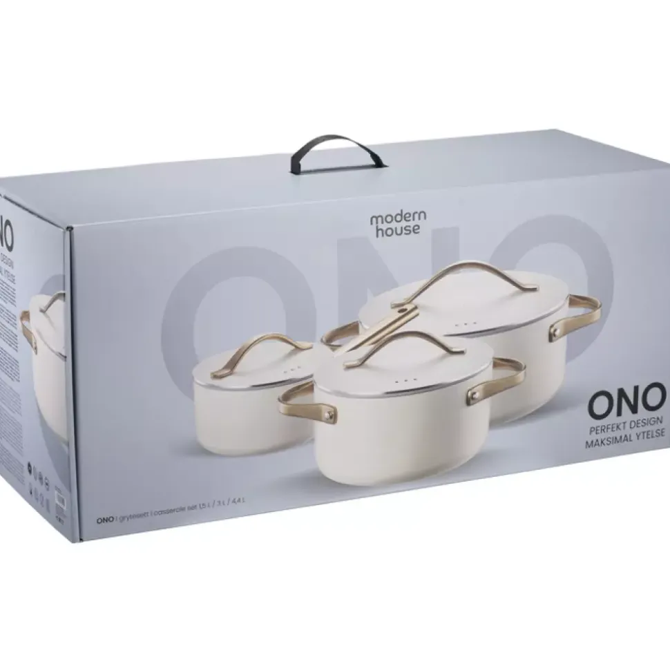 Modern House - Ono - Grytesett s/3 - 1,5/ 3/ 4,4 l