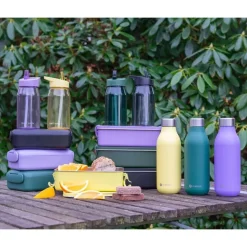 Modern House - Smart bottle - Drikkeflaske Gul 0,5 l