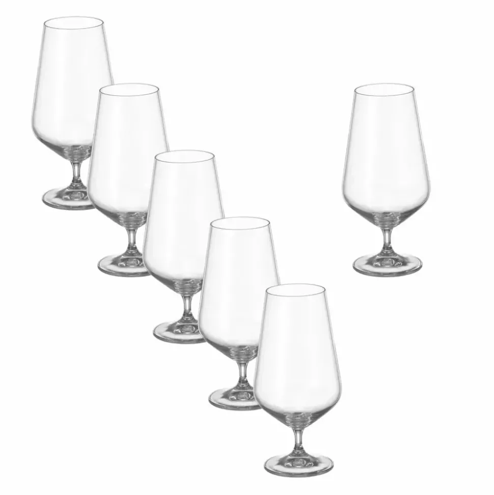 Modern House - Sontell - Ølglass universal 6-pk - 55 cl