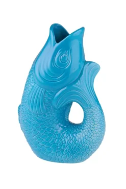 Monsieur Carafon Fiskevase S - Laguneblå