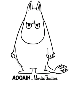 Moomin Ankelsokker 36-42 Hattifnattene